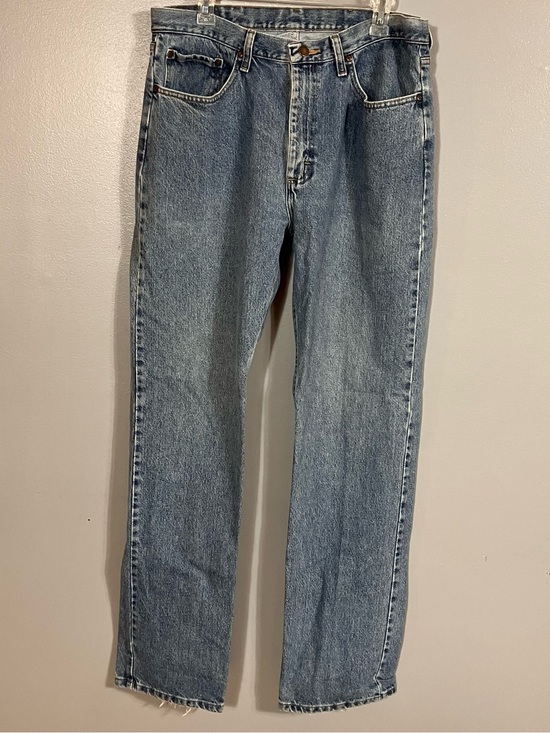 Wrangler Other - Wrangler Jeans Men's Size 35x34 Regular Fit Straight Leg Light Wash 96501DS